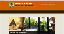 Desktop Screenshot of mansoormirza.com