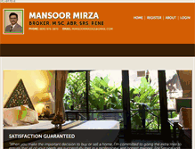 Tablet Screenshot of mansoormirza.com